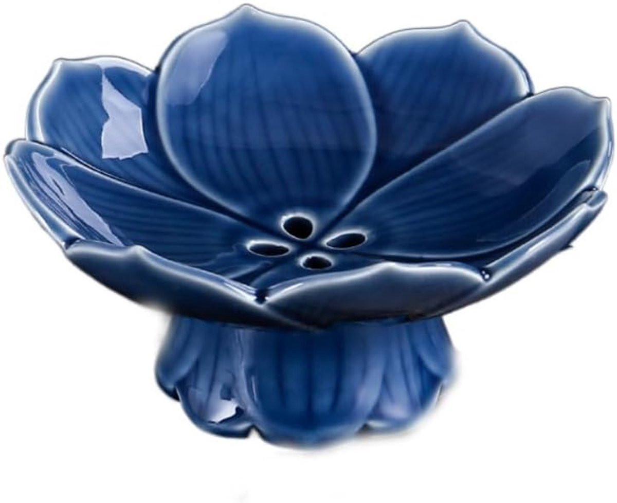 Keramische Lotus Schaal - Decoratieve Fruitschaal - Wit