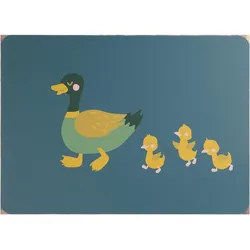 Tischset ENTE EMIL (LBH 46x33x0,20 cm) - blau - LBH 46x33x0,20 cm