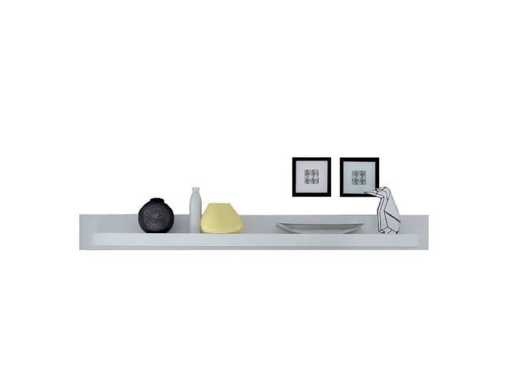 Lomadox Wandregal COLORADO-61, Wandboard Bücherregal Regal 200cm breit weiß