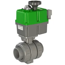 Absperr-Motorventil 50mm PVC (auf/zu)