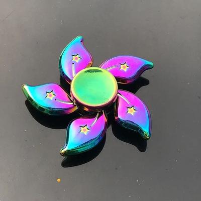 Uplifted Finds Metal Rainbow Gradient Fidget Spinner With Silent Bearing 9