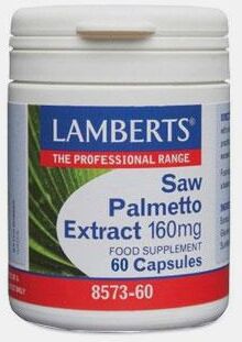 LAMBERTS SAW PALMETTO EXTRACT 160mg 60 CAPSULAS