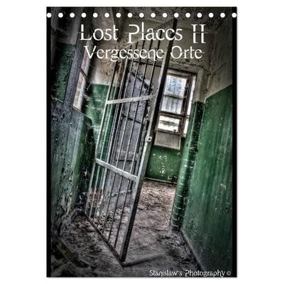 Lost Places II, Vergessene Orte (Tischkalender 2027 DIN A5 hoch), CALVENDO Monatskalender