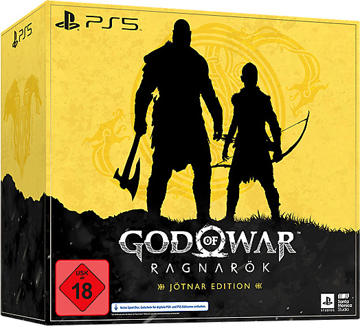 God of War: Ragnarok Jotnar Edition - PS5 & PS4 - Spiel - ohne Konsole