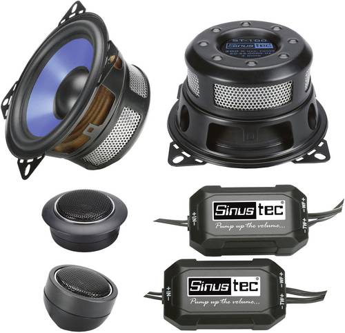 Sinustec ST-100 2-Wege Set Einbau-Lautsprecher 200W Inhalt: 1 Set