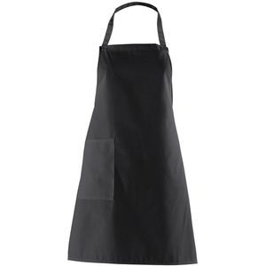Leiber Kochschürze 11/473/10, Latzschürze, Unisex, 75x71cm, schwarz