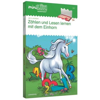miniLÜK - Set Zählen und lesen lernen mit dem Einhorn ab 5 Jahren, Sonstige von , Westermann Lernwelten GmbH, 978-3-8377-9070-2