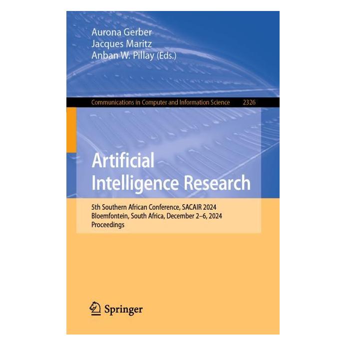 Springer Artificial Intelligence Research (Englisch, Softcover, Anban W. Pillay, Aurona Gerber, Jacques Maritz) (53098284)