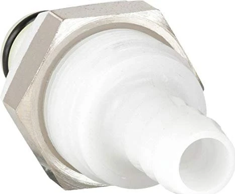 CPC Schnellverschluss Serie PLC - 7,9mm Stecker mit Schottverschraubung