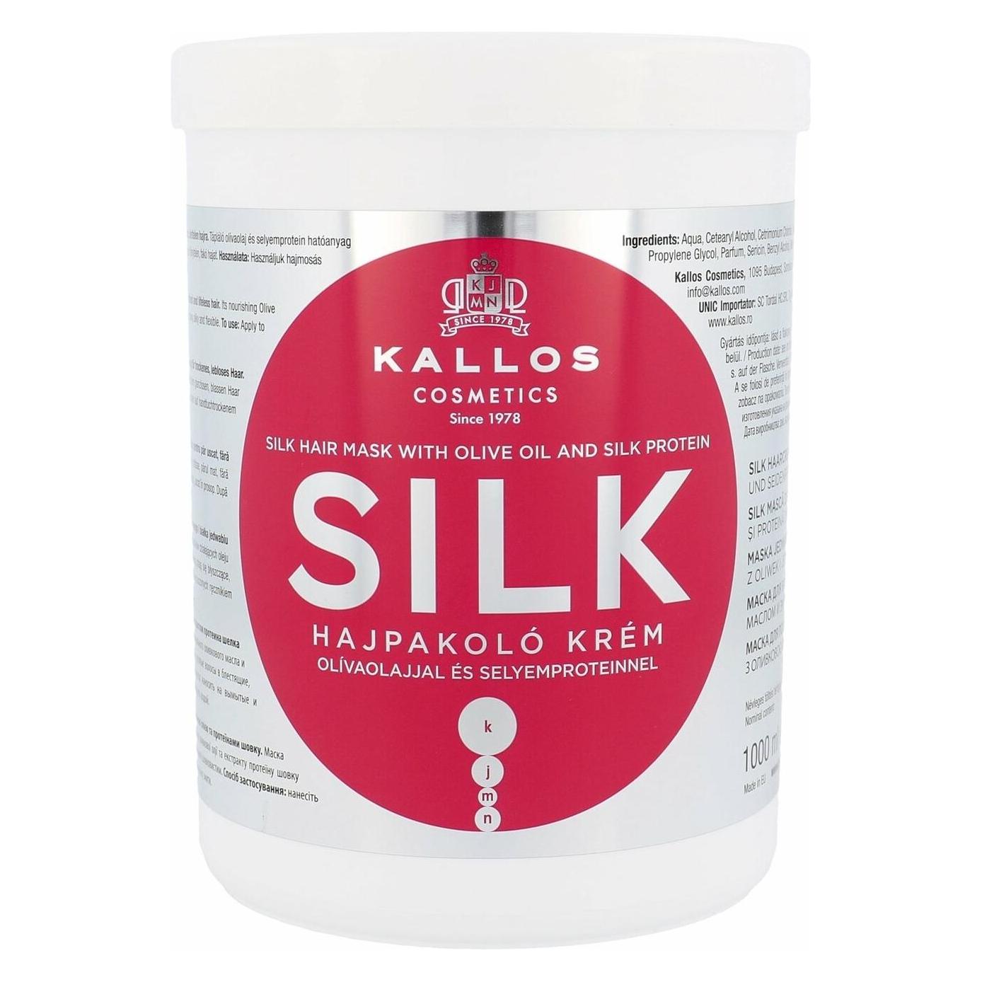 Kallos Cosmetics Silk (1000 ml) (5998889507992)