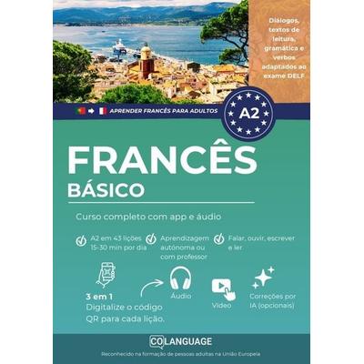 Aprender francês A2 básico. Curso completo com app e áudio, Taschenbuch von CoLanguage Academy, CoLanguage Publishing