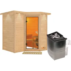 Karibu Sahib 1-9 kW Ofen-Steuerung-Inkl. Dachkranz
