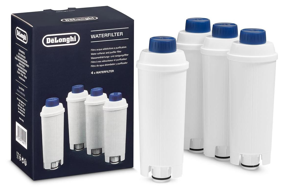 Selius Waterfilter 4-Pack DLSC321 Accessoires voor Volautomatische Espressomachine