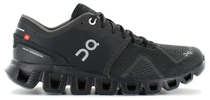On Running Cloud X Black Asphalt Grey (Women's) - EU 36