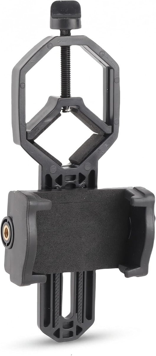 Universele Telescopische Telefoonhouder voor Smartphone, Geschikt voor Verrekijkers en Microscoop