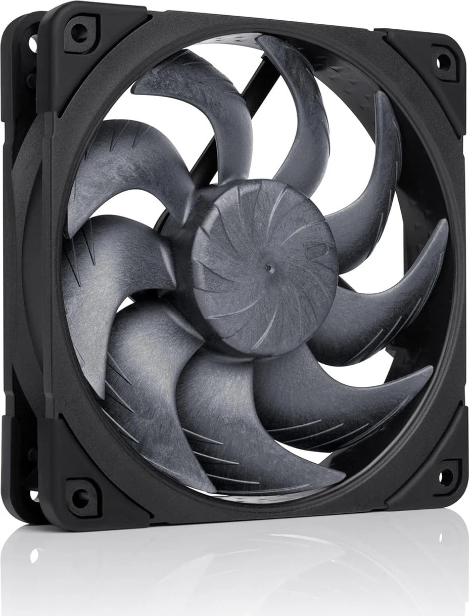Noctua NF-A12x25 G2 PWM chromax.black 120 mm PWM Gehäuselüfter NF-A12X25 G2 PWM CH.BK