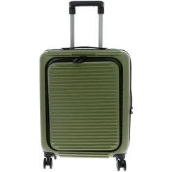 Mandarina Duck Tank Case Cabin Trolley With Front Pocket, Koffer, Grün