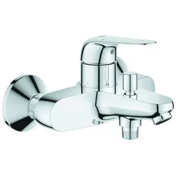 Grohe Euroeco Einhand-Wannenbatterie, Ausladung 168mm, Aufputzmontage, 32743001
