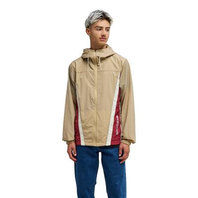 Outdoorjacke QUIKSILVER "Clicker", Herren, Gr. XS, beige (khaki), Obermaterial: 100% Nylon., Jacken Outdoorjacke