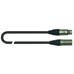 Quik Lok ITTOP/MF-3 Kabel: Cannon-XLR-Stecker / Cannon-XLR-Buchse, 3 m (3 m, XLR Kabel), Audiokabel