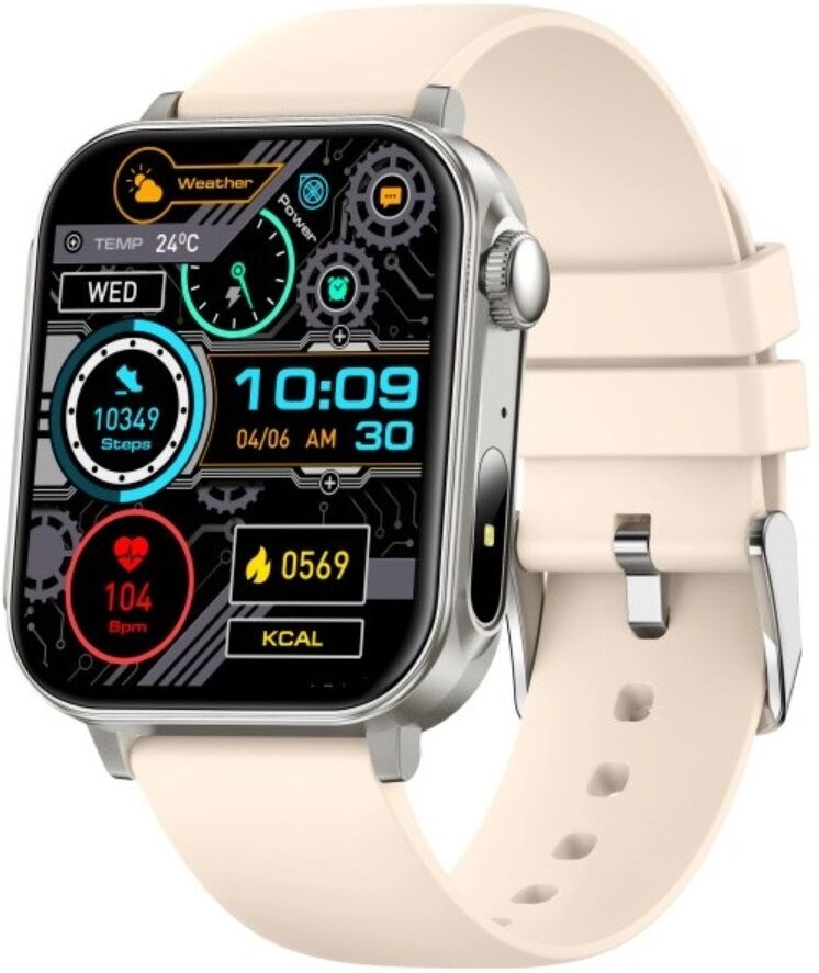 INF T99 Smartwatch - 1.83 inch quadratischer Touchscreen, Bluetooth 5.0 Anrufe, IP67, Type-C-Ladung, kompatibel mit Da Fit
