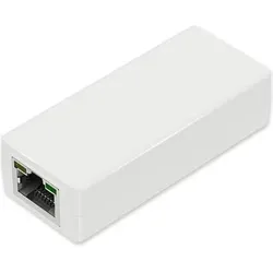 MicroConnect 10W PoE adapter IEEE802.3AF (USB-C, RJ45 (1x)), Netzwerk Adapter, Weiss