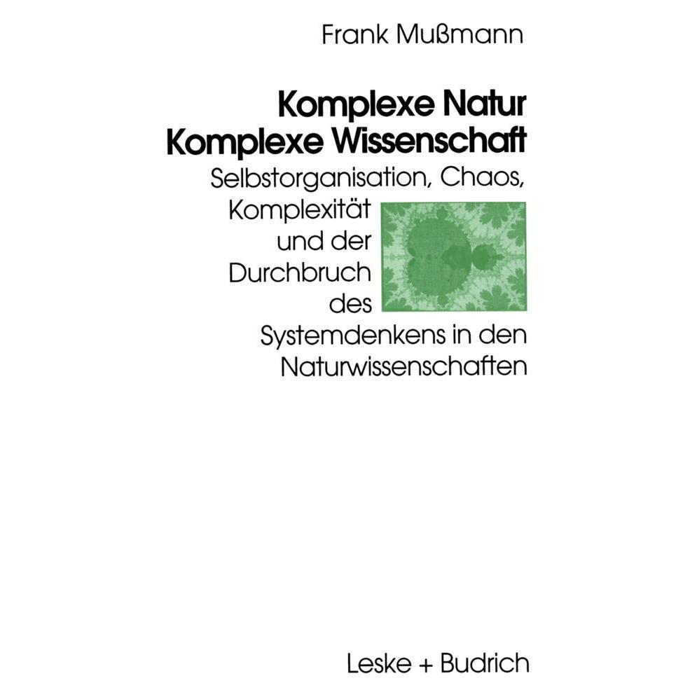 VS Komplexe Natur - Komplexe Wissenschaft (Deutsch, Frank Mussmann, 2012) (55526873)