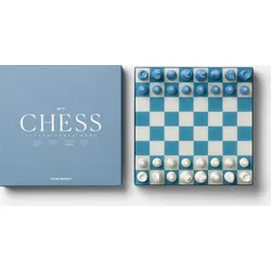 Printworks Classic Schachspiel, hellblau