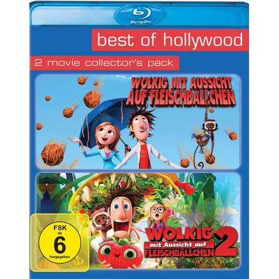 Wolkig mit Aussicht auf Fleischbällchen/Wolkig mit Aussicht auf Fleischbällchen2 - Best of Hollywood/2 Movie Collector's Pack [2 BRs], Blu-ray
