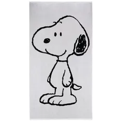 Vossen Strandtuch Snoopy Beach 100 x 180 cm Baumwolle White