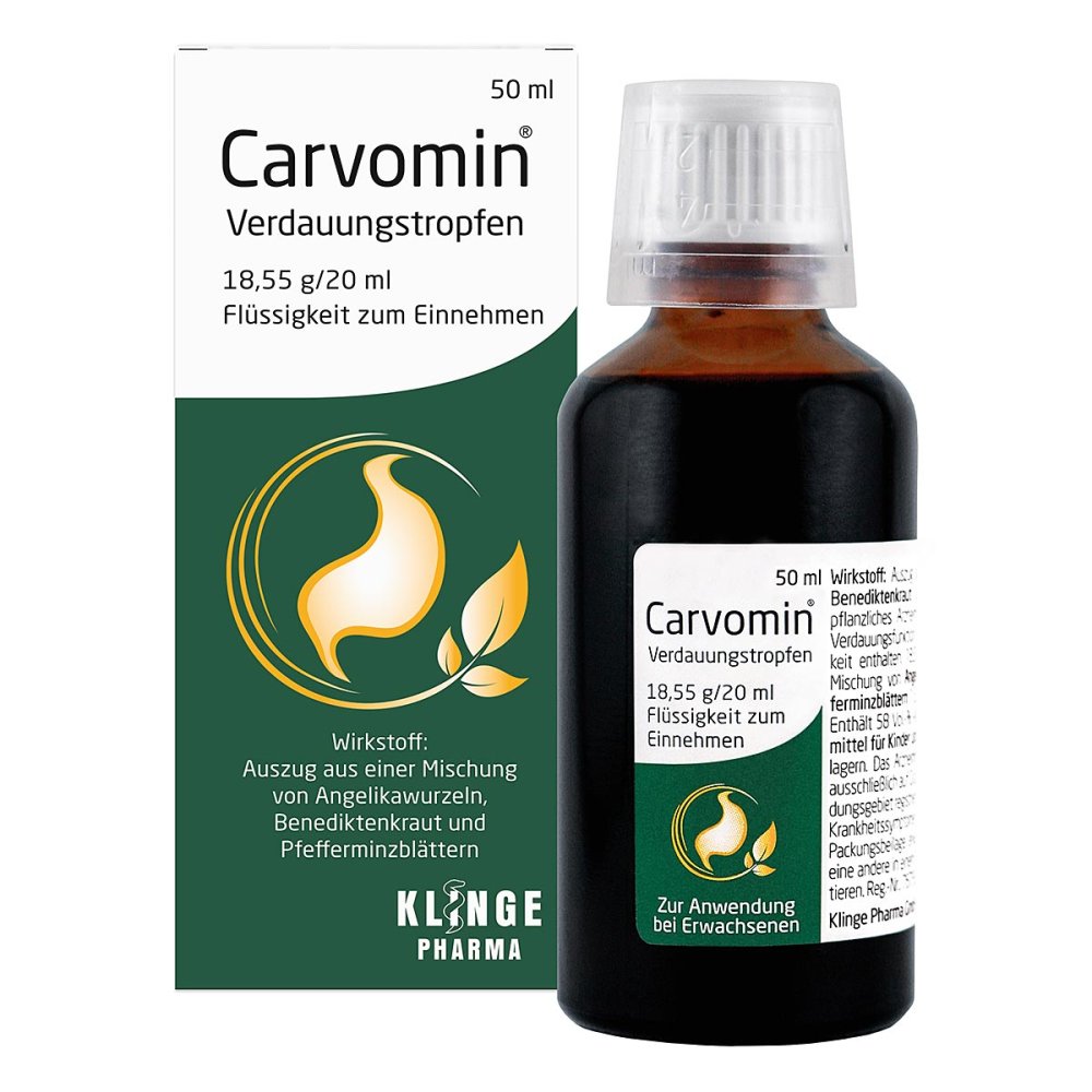 Klinge Pharma GmbH Carvomin Verdauungstropfen 02470520