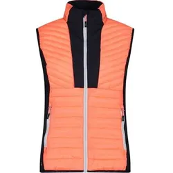 CMP Damen Weste WOMAN VEST HYBRID, Größe 40 in Orange Orange