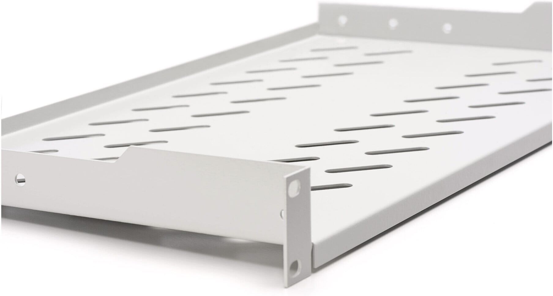 Digitus 1HE RAL7035 Fachboden 250x44 mm DN-97609 aus Metall für Netzwerkverkabelung, DN-97609)