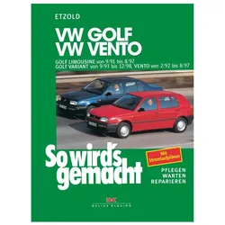 VW Golf ab 9/1991. VW Vento ab 2/1992, Ratgeber von Rüdiger Etzold