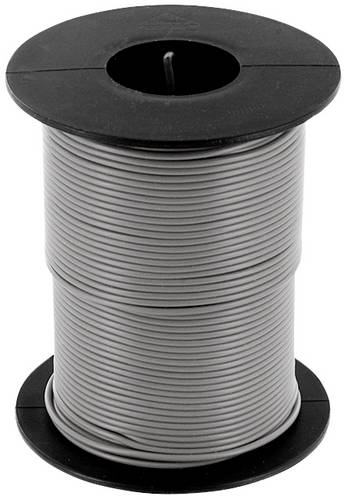 Econ connect KL025GR50 Litze 1 x 0.25mm² Grau 50m