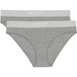 Marc O Polo Casual Brief 2P Grau Baumwolle Small Damen