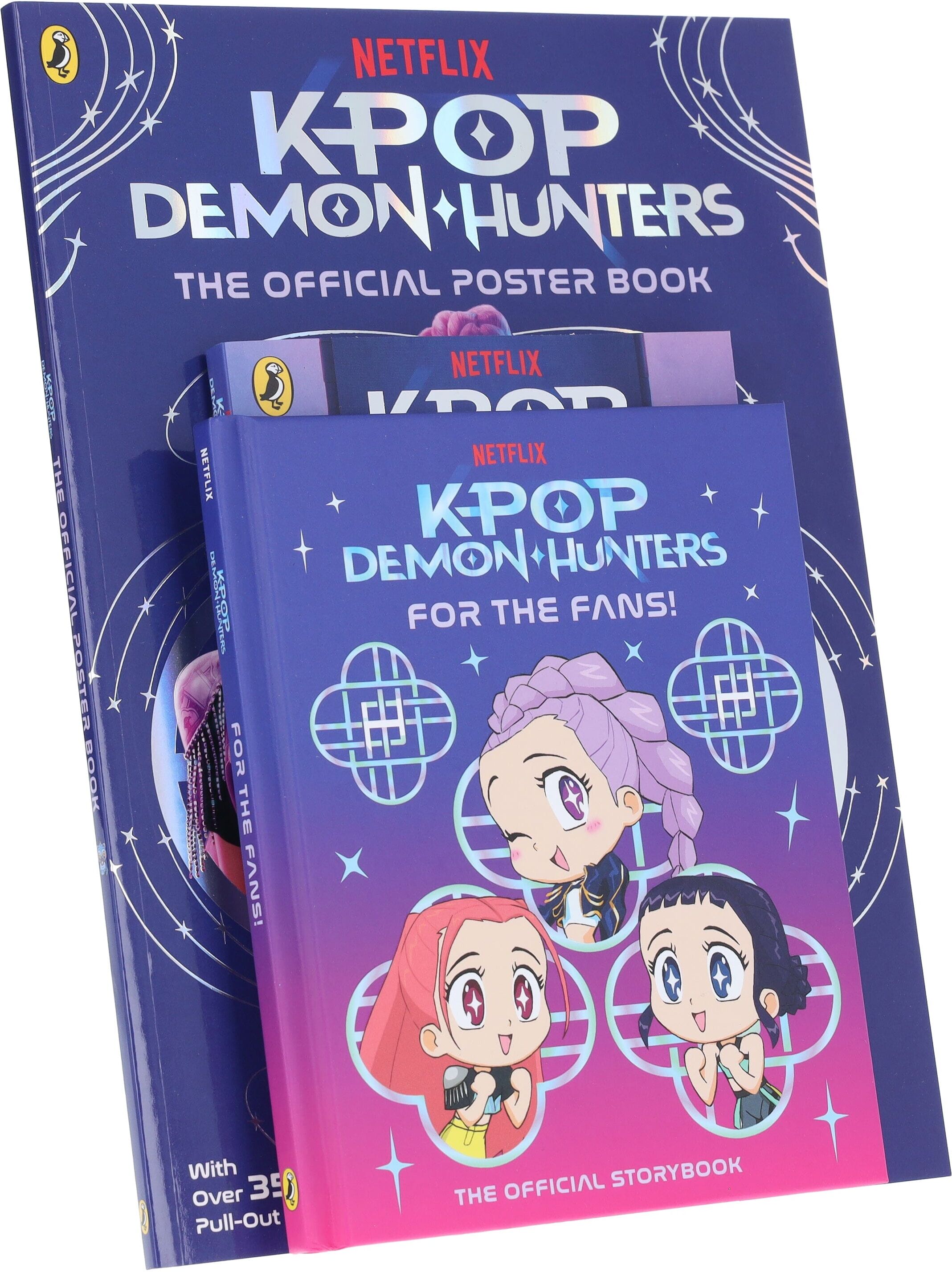 K-Pop Demon Hunters 3 Books Collection Set - Ages 6+ - Paperback/Hardback Penguin Random House