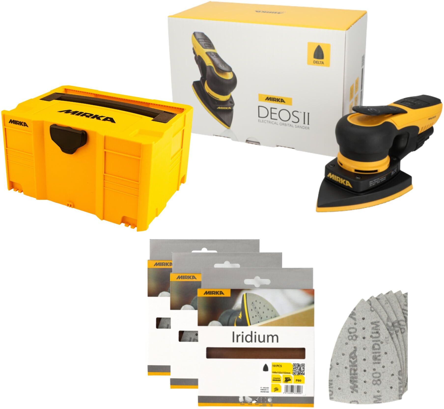 Mirka Schleifsystem DEOS II 663-System Small (KIT2608JCDMDE)
