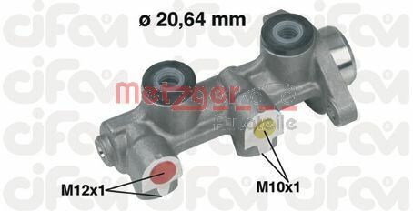 Metzger Autoteile Hauptbremszylinder Cifam 202-190 Für Opel