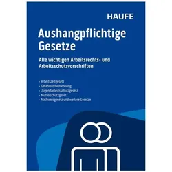 Aushangpflichtige Gesetze, Fachbücher