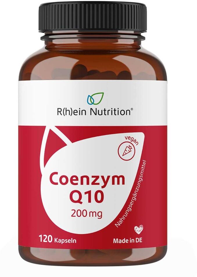 R(h)ein Nutrition Coenzym Q10 200 mg Kapseln vegan