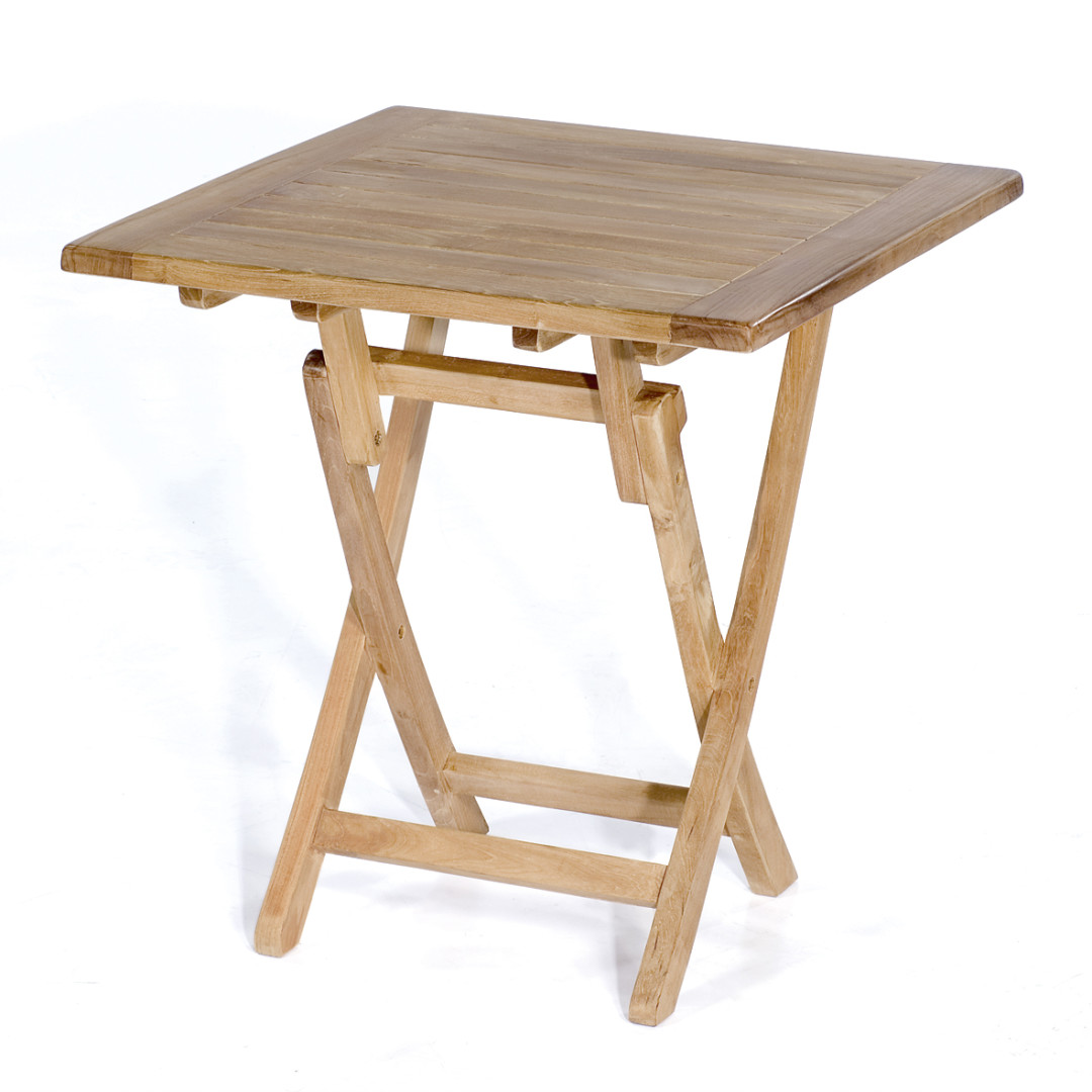 MUESING Klapptisch Perth 70 x 70 cm Teakholz 16884574