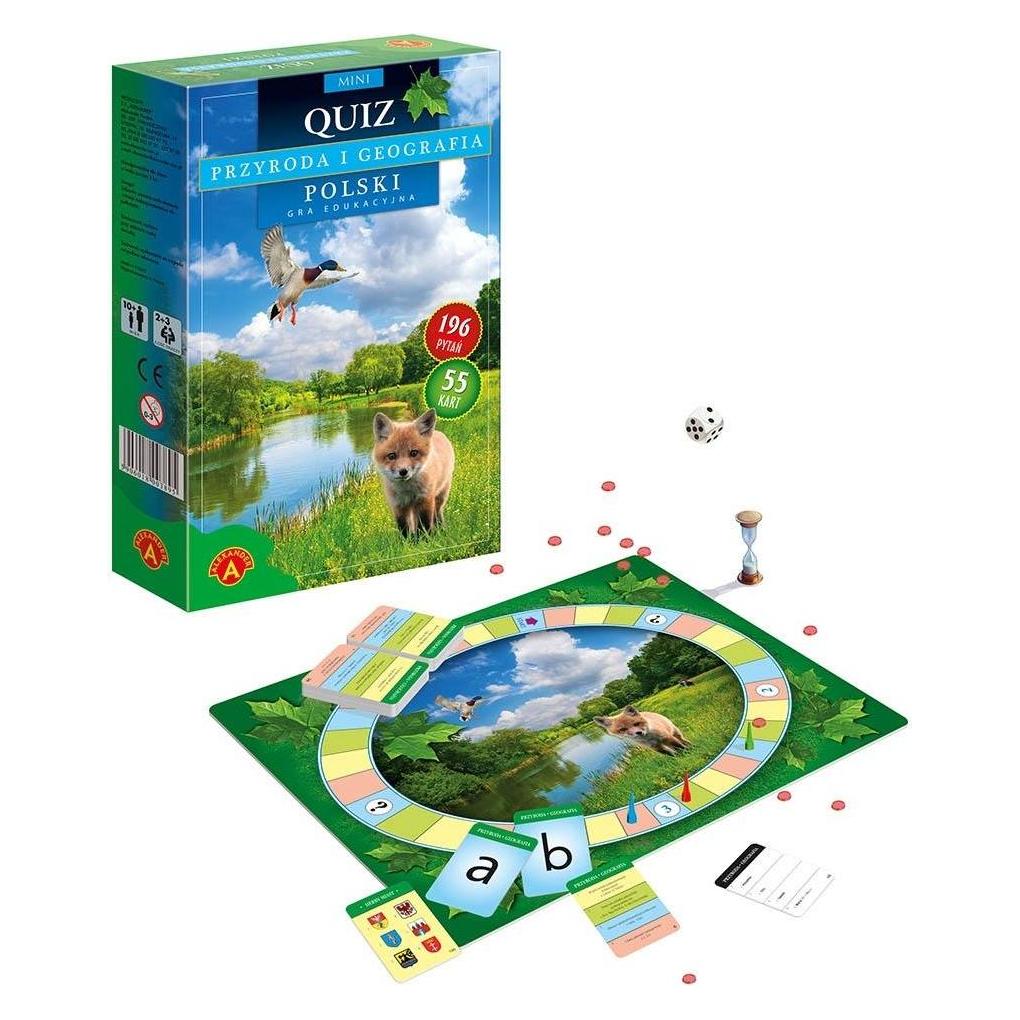 Alexander Mini quiz przyroda i geografia Polski 05257 (Polnisch, 2 - 3 Spieler) (41930775)