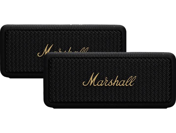 Marshall Emberton II BT Black & Brass Duo Pack