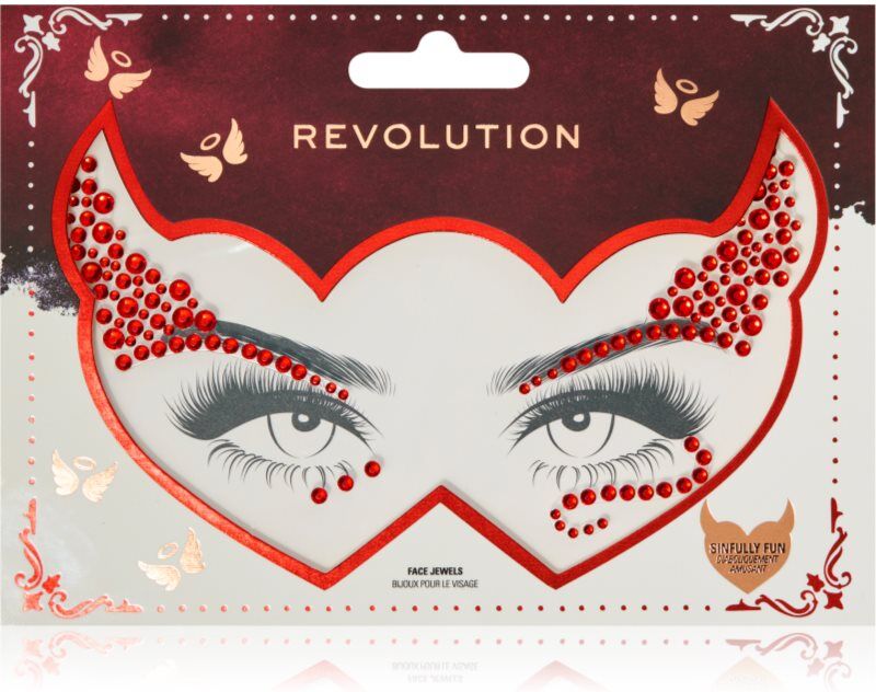 Revolution Truly Sinful Face Gems autocollants visage 2 g