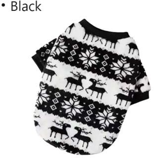 Uplifted Finds Soft Heart Print Flannel Pet Vest black m