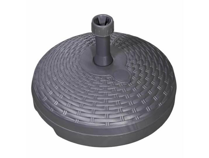 Doppler Füllsockel, anthrazit, rattanoptik, 20 kg
