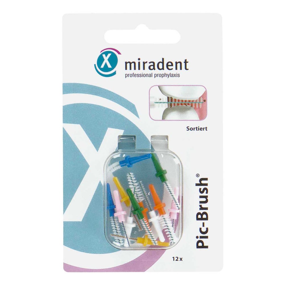 Hager Pharma GmbH Miradent Interdentalbürsten Pic-Brush Ersatzbürsten sortiert 14046141