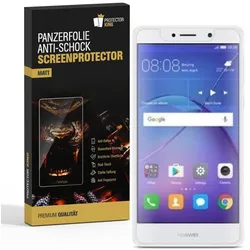 4x Panzerfolie für Huawei Mate 9 Lte ANTI-SCHOCK Displayschutzfolie MATT