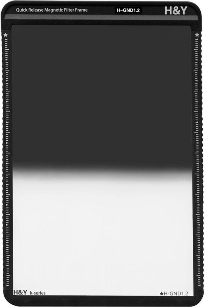 HundY Filtre H&Y; K-Series HD MRC Hard GND avec cadre de filtre magnétique ND1.2